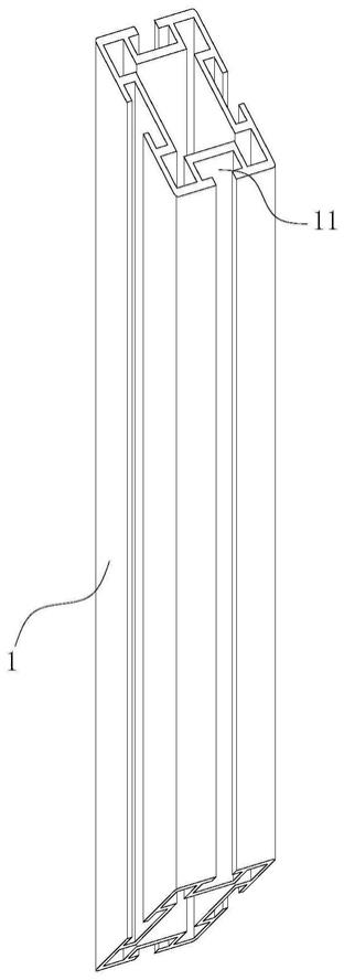 一种新型隔热挤压型材的首尾扣接式叠加连接结构的制作方法