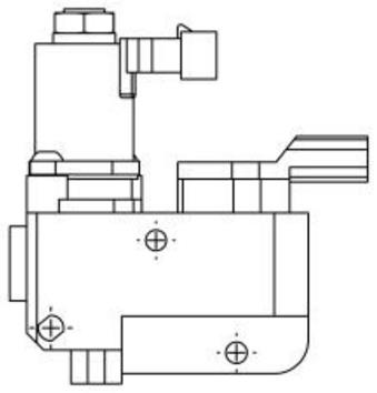 用于柴油发动机涡轮增压器旁通阀执行机构的比例电磁阀的制作方法