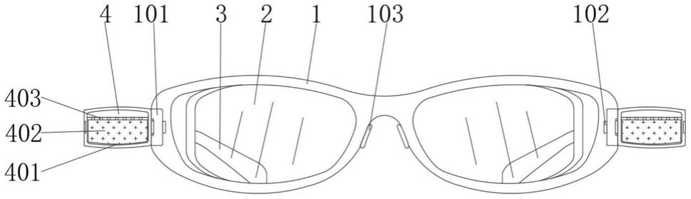 一种一线双焦棱镜防控近视眼镜的制作方法