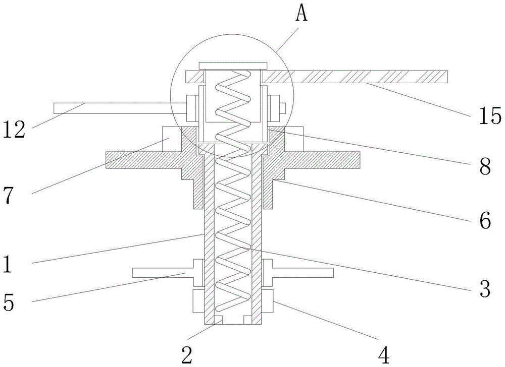 一种钟表机芯分轮结构的制作方法
