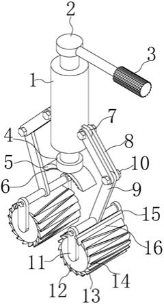 一种泵体转子重型拨轮器的制作方法
