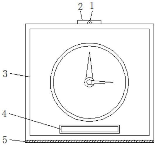一种具有声音强度测量装置的电子挂钟的制作方法