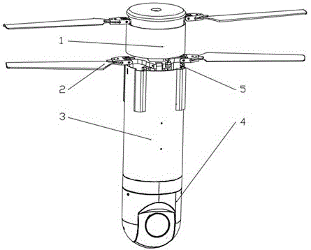 弹射起飞的共轴折叠桨无人机的工作方法与流程