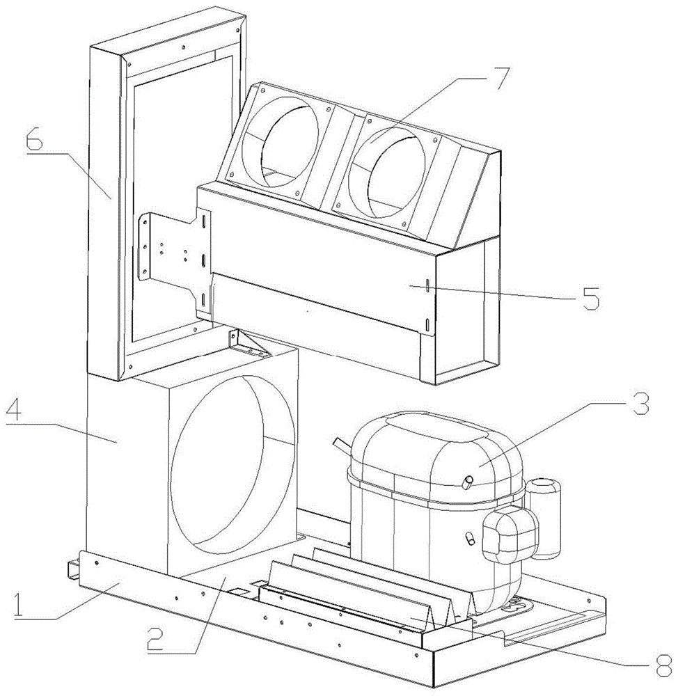一种抽拉式制冷模块及冷柜的制作方法