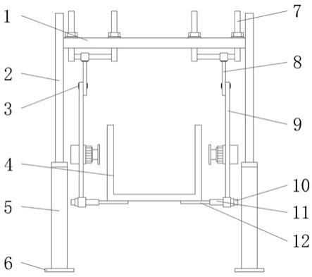 一种改进型铝液流通槽固定支撑结构的制作方法