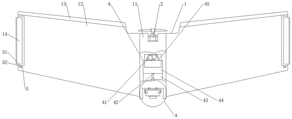 翼身融合体微型飞行器的制作方法