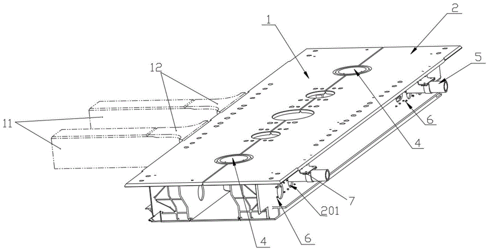 一种轨道车辆枕梁结构及加工方法与流程