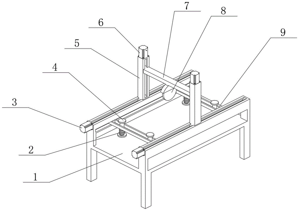 一种自动定位家具木材切割装置的制作方法