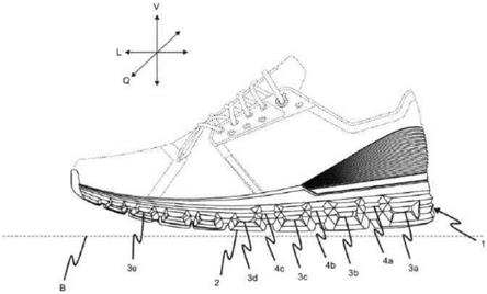 具有软弹性的中底的跑鞋鞋底的制作方法