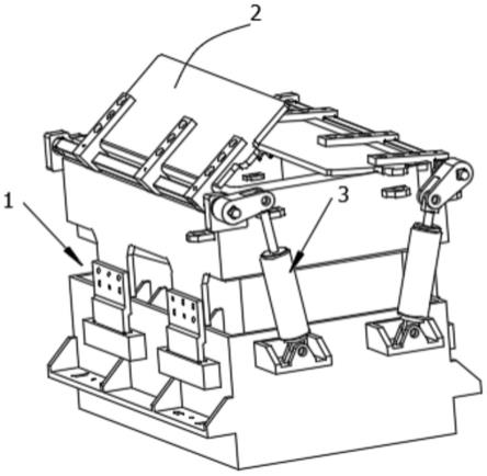 半导体圆晶清洗机的自动翻盖机构的制作方法