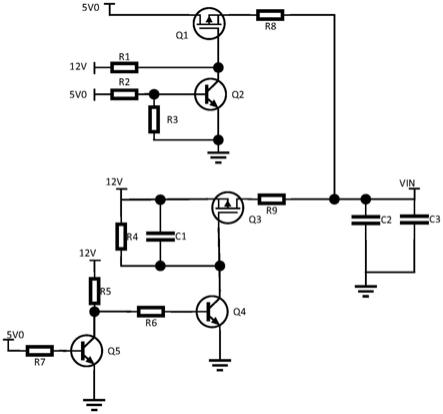 一种用于低电压优先控制的电源切换电路的制作方法