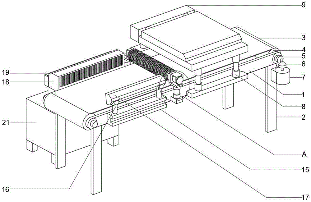 一种瓦楞纸冷烫印刷开槽模切机的制作方法