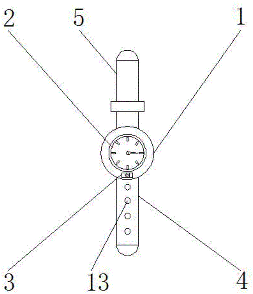 一种智能塑胶石英手表的制作方法