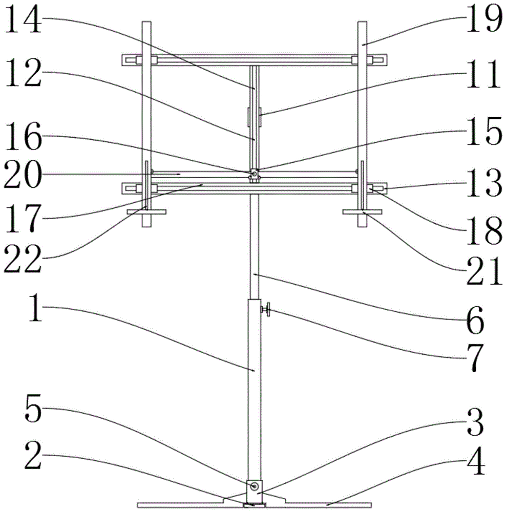 一种折叠结构的乐谱架的制作方法