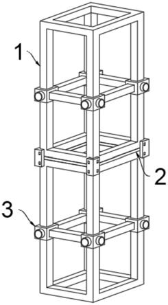 一种用于凹凸槽方矩管的组合桁架的制作方法