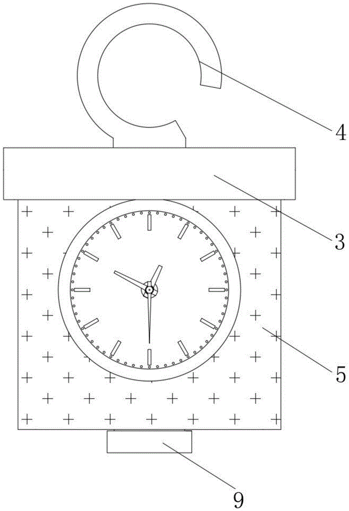 一种轻质高亮环保型时钟的制作方法