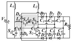 交错二极管电容网络高增益ZVT直流变换器及辅助电路的制作方法