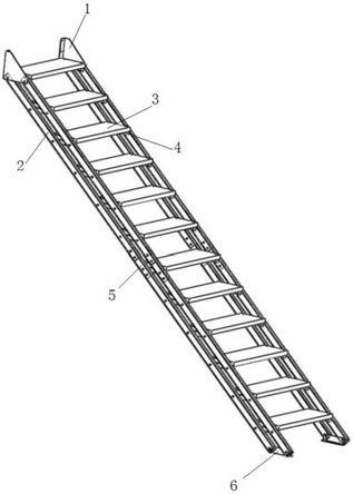 一种简易组装式阁楼楼梯的制作方法