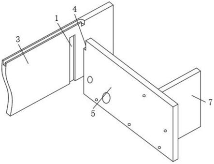 桌面式烟标掰角机固定模板互换结构的制作方法