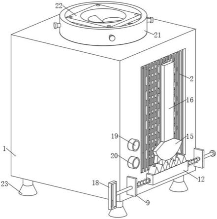 闭式跨临界CO2热泵热水机组除霜组件的制作方法