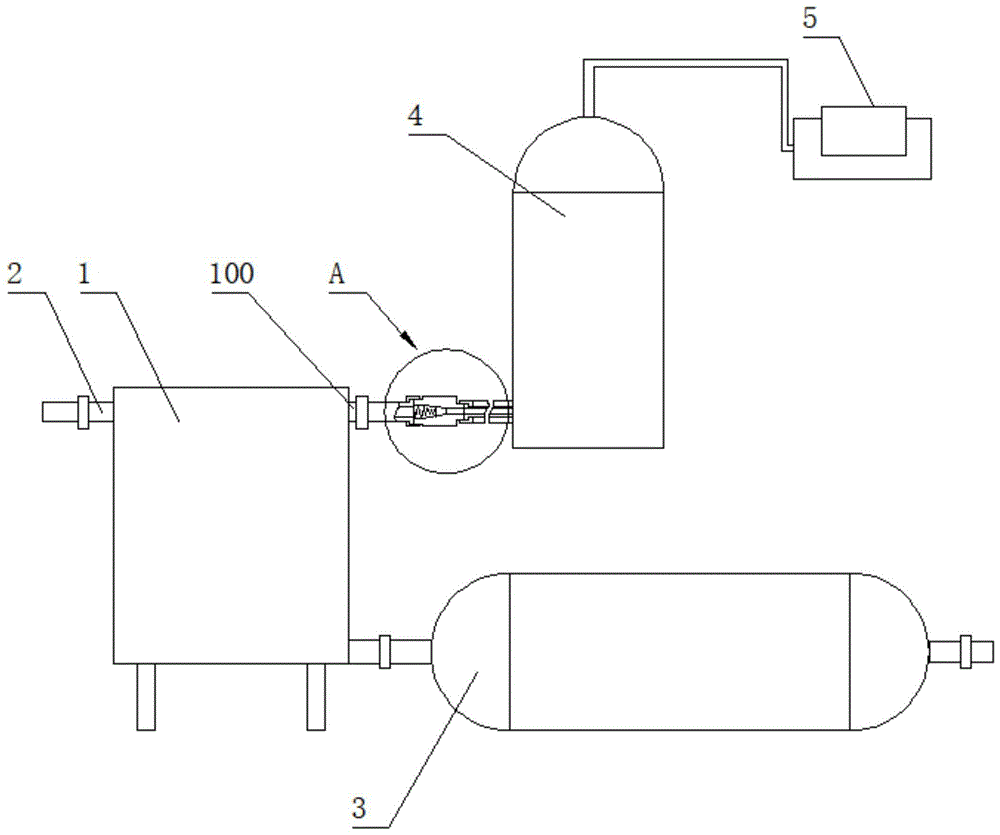 一种液化天然气接收站蒸发气直供装置的制作方法
