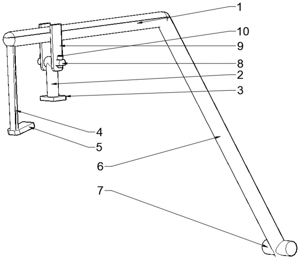 一种电解铝用阳极导杆装卸吊具张开工具的制作方法