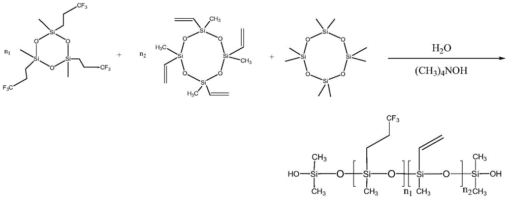 一种缩合型含氟离型剂及主要成分的制备方法与流程