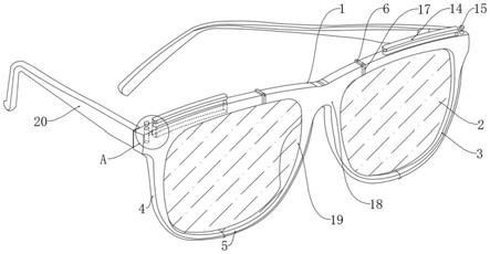 一种防眩晕眼镜的制作方法