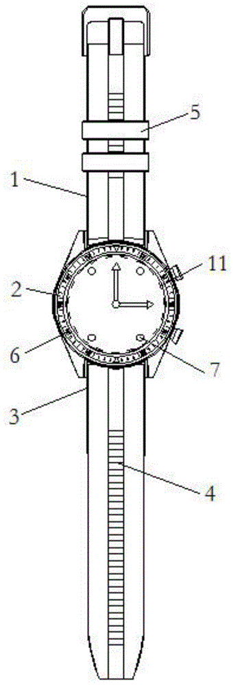 一种具有防护结构的本安型手表的制作方法