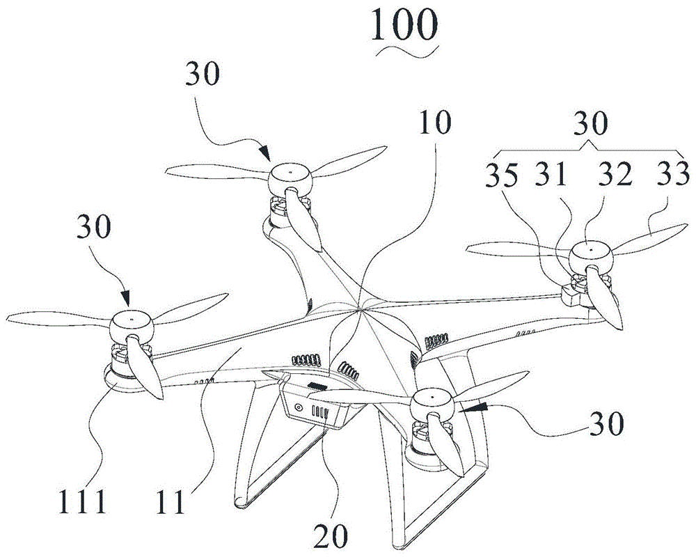 一种旋翼无人机及该旋翼无人机的续航延长方法与流程