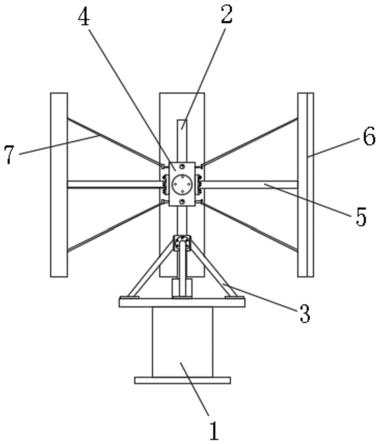 风力发电用直轴式叶片组的制作方法