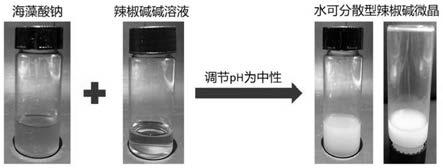 一种负载辣椒碱双相网络油包水高内相乳液的制备方法与流程