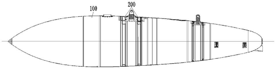 飞机副油箱环筋结构的制作方法