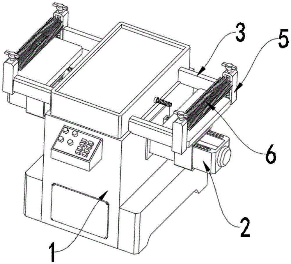 一种数控卧式双端榫槽机的制作方法