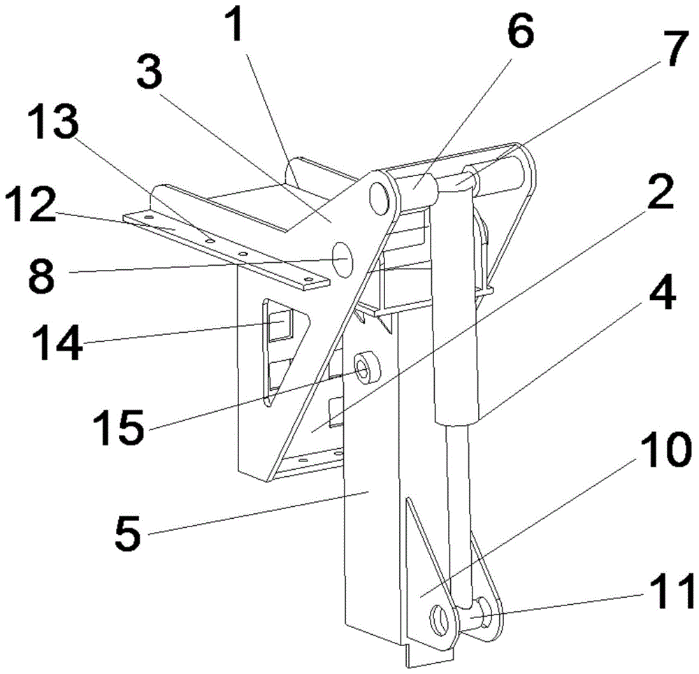 一种螺旋桨旋转升降装置的制作方法
