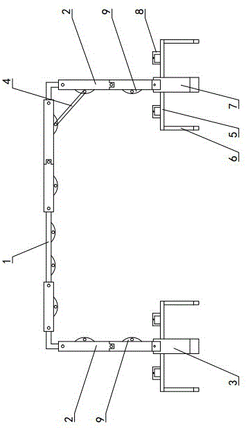 一种安全带悬挂支架的制作方法