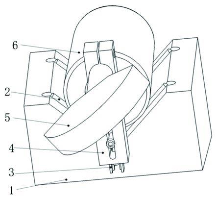 一种大凸度轴承滚子端面跳动测量仪的制作方法