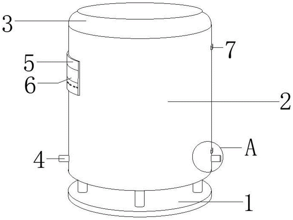 一种抗高温的工业废气燃烧罐的制作方法