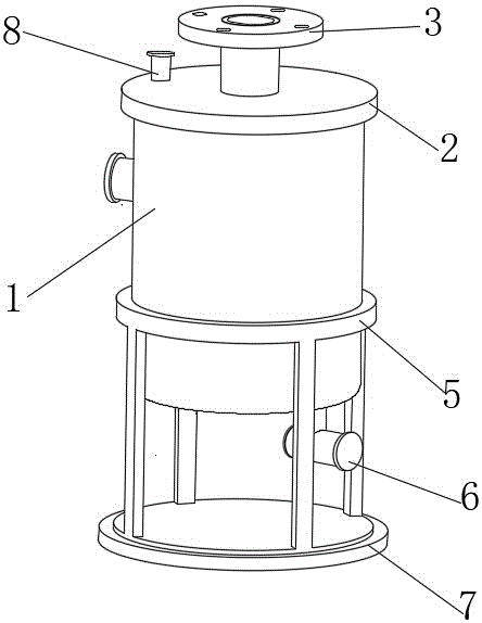 一种蒸汽锅炉防垢节能装置的制作方法