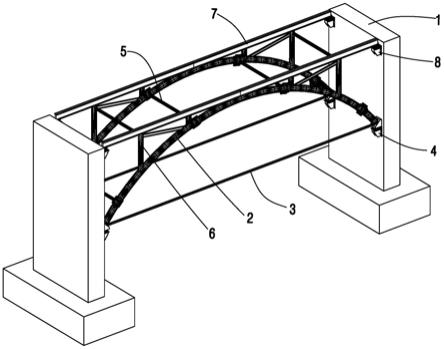 一种系杆拱式快拼支架及其搭设方法与流程