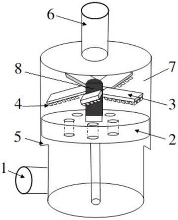 一种用于曲轴箱通风管的油气分离器的制作方法