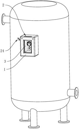 一种储气罐气压表防护装置的制作方法