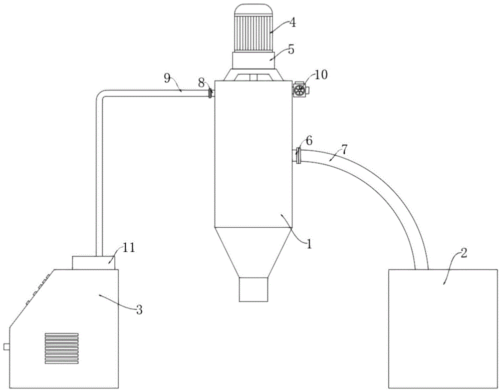 一种可定量的封胶机用上料结构的制作方法