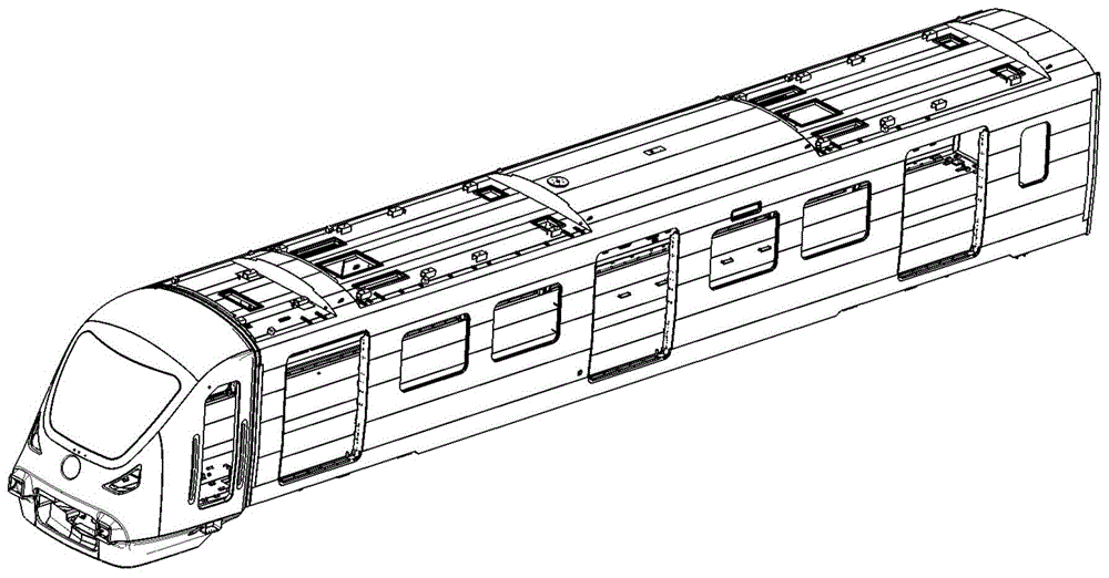一种改进的B型市域快轨头车车体结构的制作方法