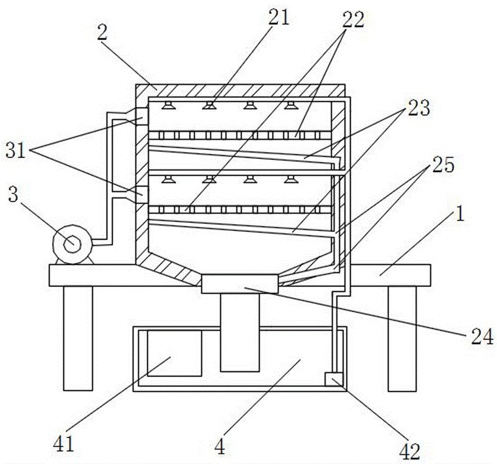 一种铝材加工用冷却放置槽的制作方法