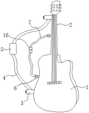 一种肩搭式具有护肩的电吉他的制作方法