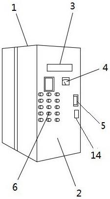 一种防卡死的控制柜门的制作方法