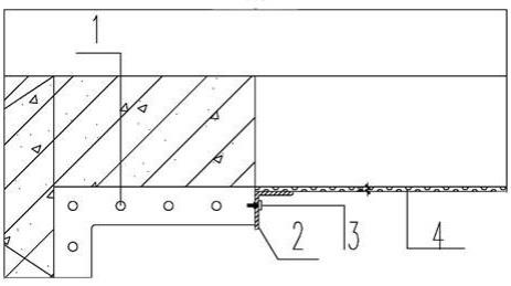 用于非标准层楼板铝木结合连接结构的制作方法