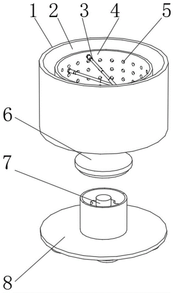 一种电镀干燥桶的制作方法