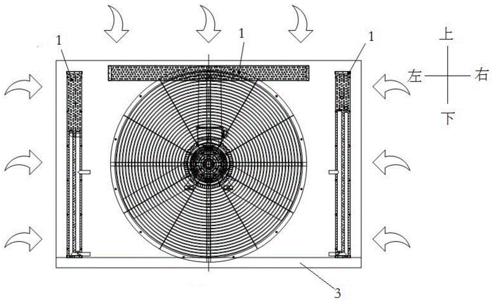 一种飞机地面空调机组冷凝器盒式布置结构的制作方法
